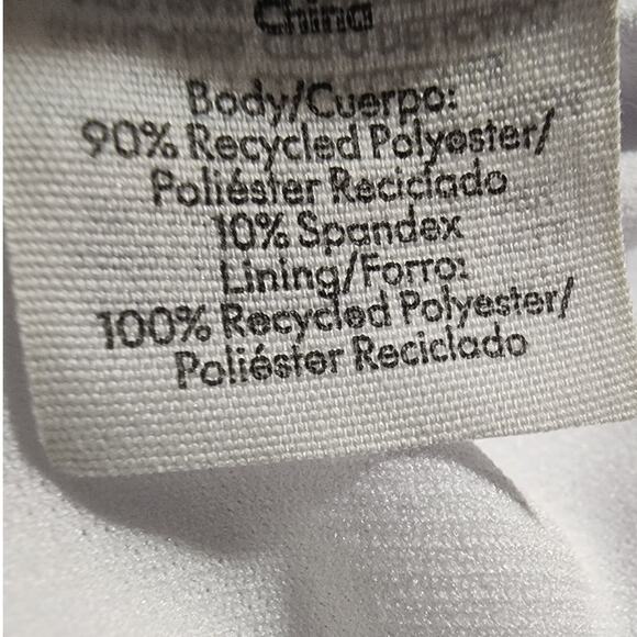 No Boundaries Herringbone Crinkle One Piece Cheeky Swimsuit Plus Size 20 XXL - Picture 5 of 6